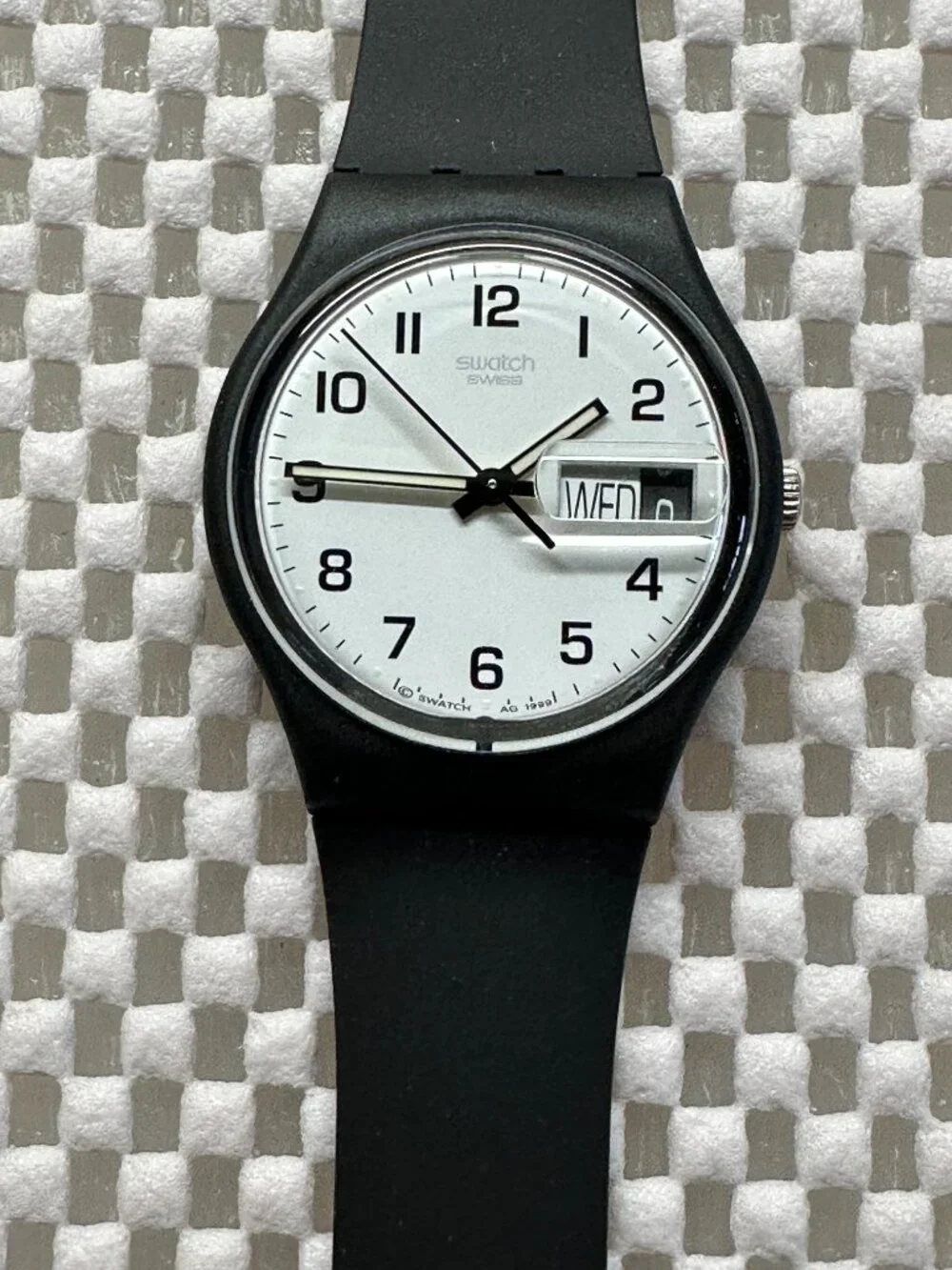 Swatch Watch Once Again GB743 Vintage 1999